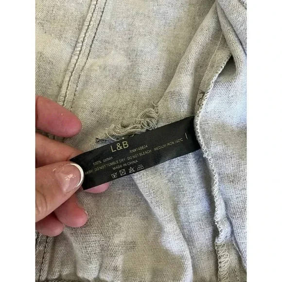 Lucky & Blessed Distressed Camo Jacket Women Medium Transitional Boho Fringe - Picture 14 of 16